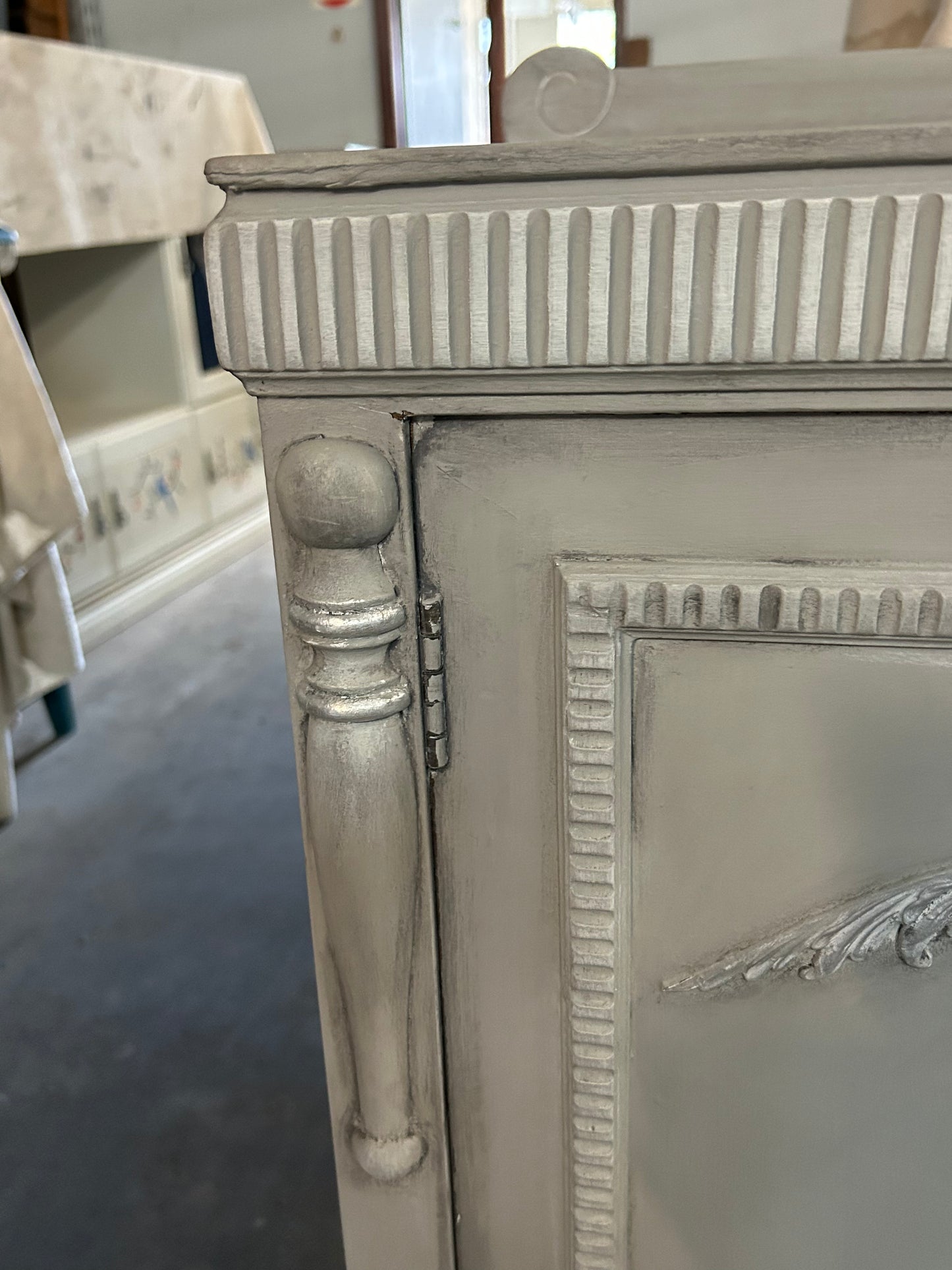 Grey Antique Buffet